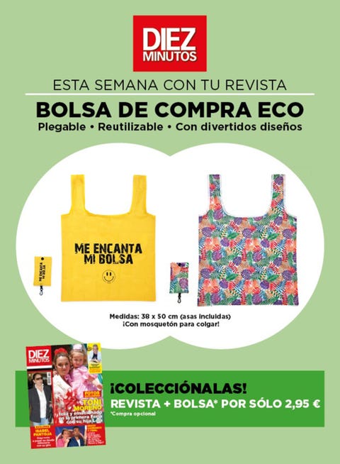 bolsas plegables eco con nuestra revista