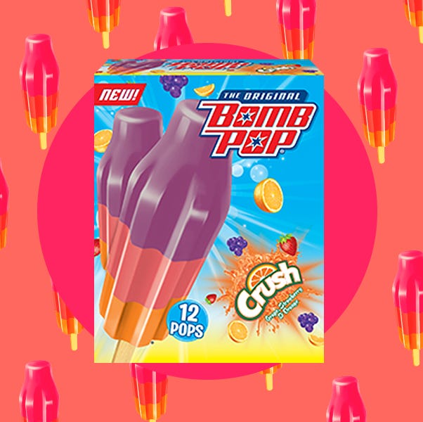 These New Bomb Pops Combine Three Crush Soda Flavors In Every Ice Pop These New Bomb Pops Combine Three Crush Soda Flavors In Every Ice Pop