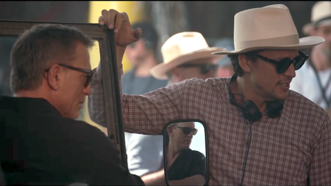 Daniel Craig and Cary Joji Fukunaga working on Bond 25 Daniel Craig and Cary Joji Fukunaga working on Bond 25
