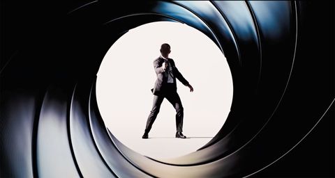 cañón de pistola james bond 007