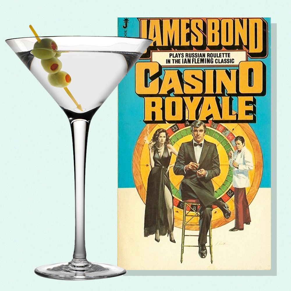 What James Bond Really Drank in the Books
