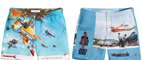 Orlebar Brown Just Turned Your Favorite James Bond Movies Into Swim Trunks