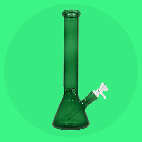 Green, Flask, 