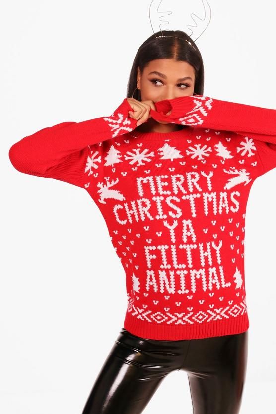 Dit zijn ze: de allerleukste en goedkope kersttruien die je Rockin Around the Christmas Trui! Kerstttruien 2017