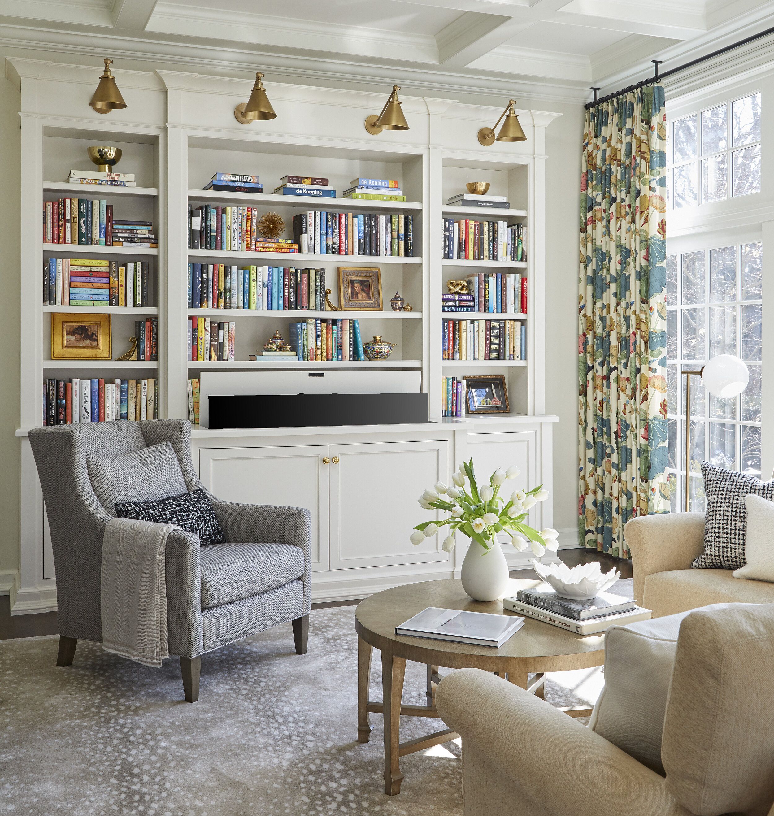 How To Organize Your Bookshelves, How To Organize Open Shelves In Living Room
