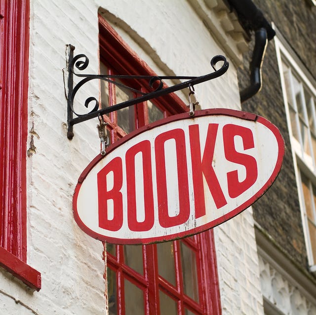 Books: Bookstore sign - English language books bookstore sign english language