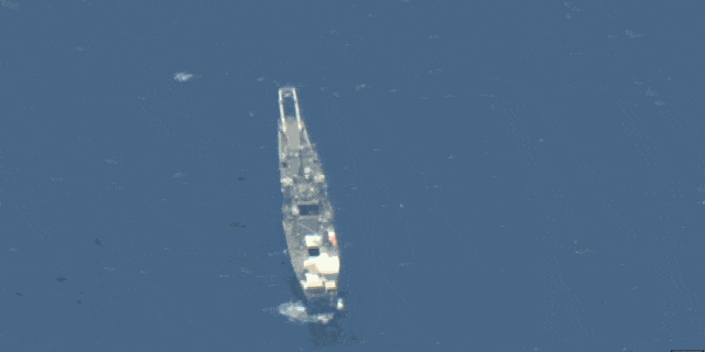 Watch An Ex Us Navy Ship Sink Under A Hail Of Rockets