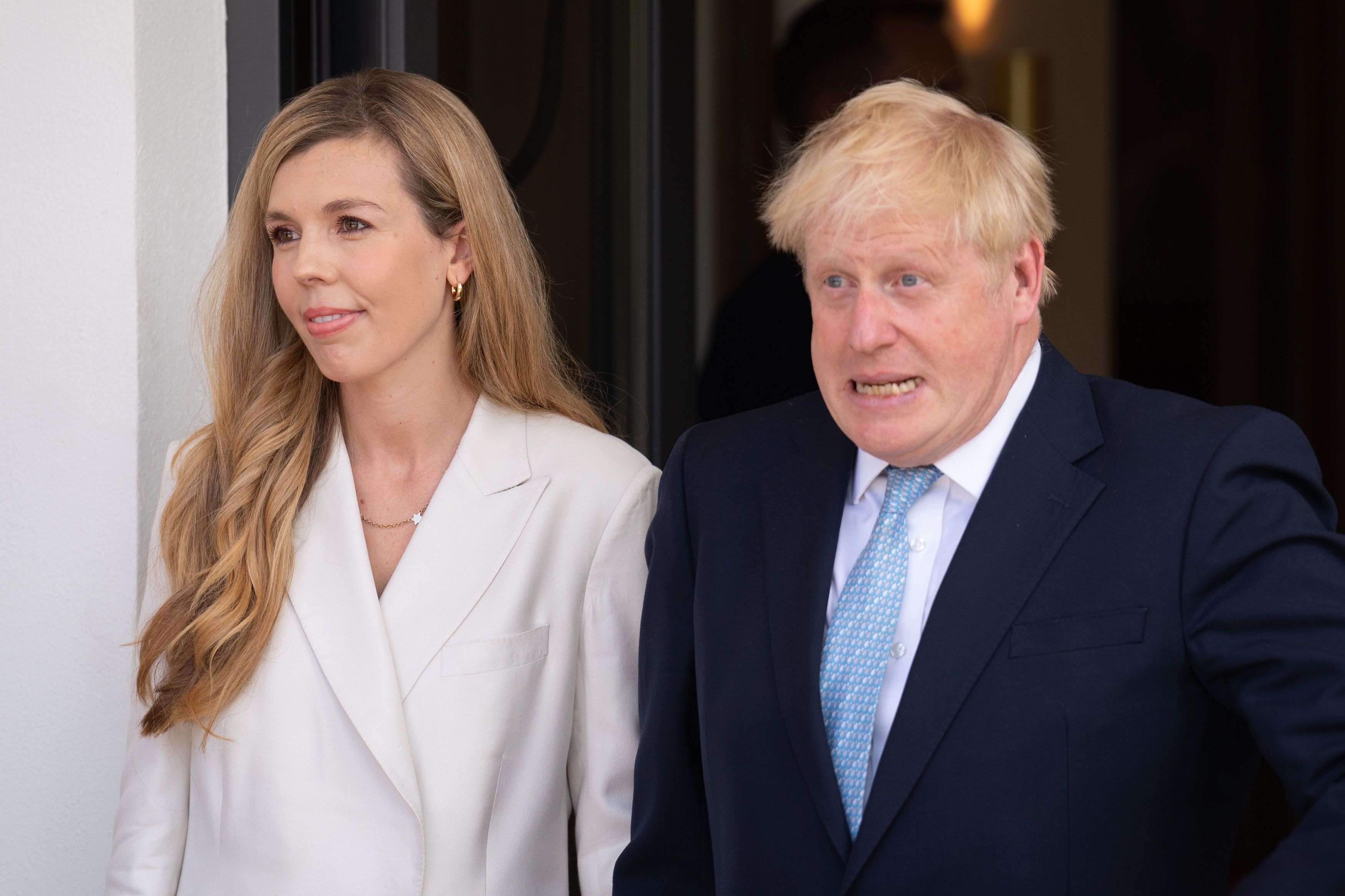 Boris Johnson and Carrie Symonds a relationship timeline image pic