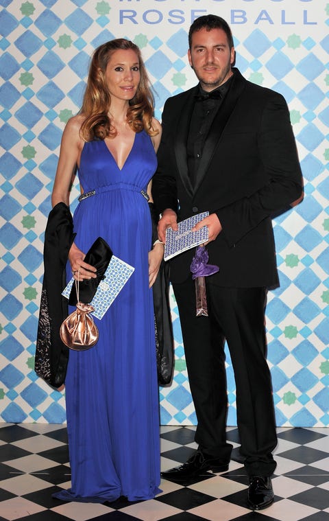 borja thyssen y blanca cuesta en el baile de la rosa en 2010