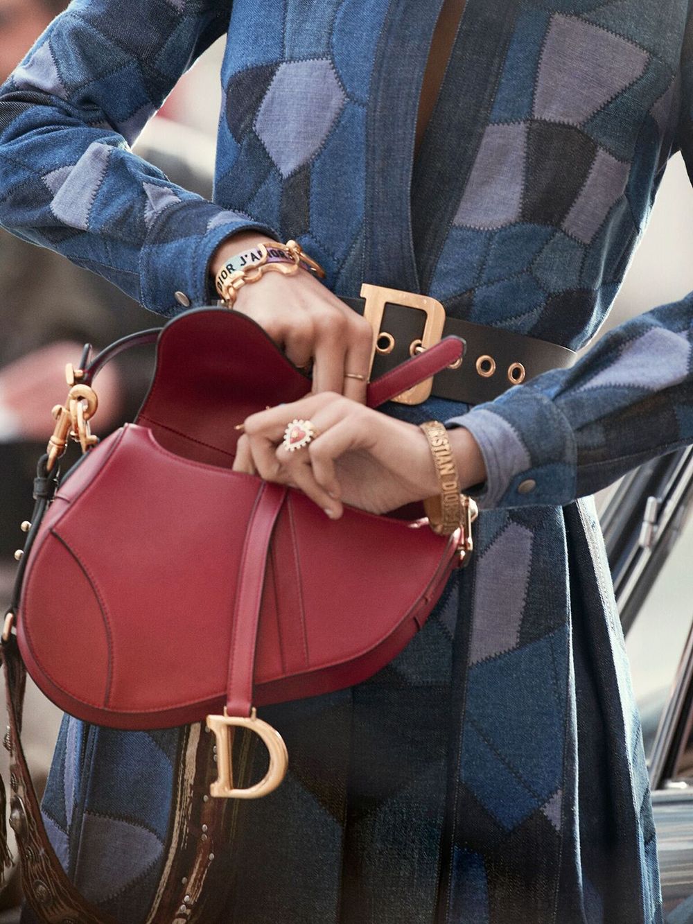 saddle bag dior style