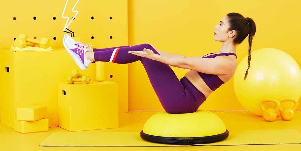 sit ups on bosu ball