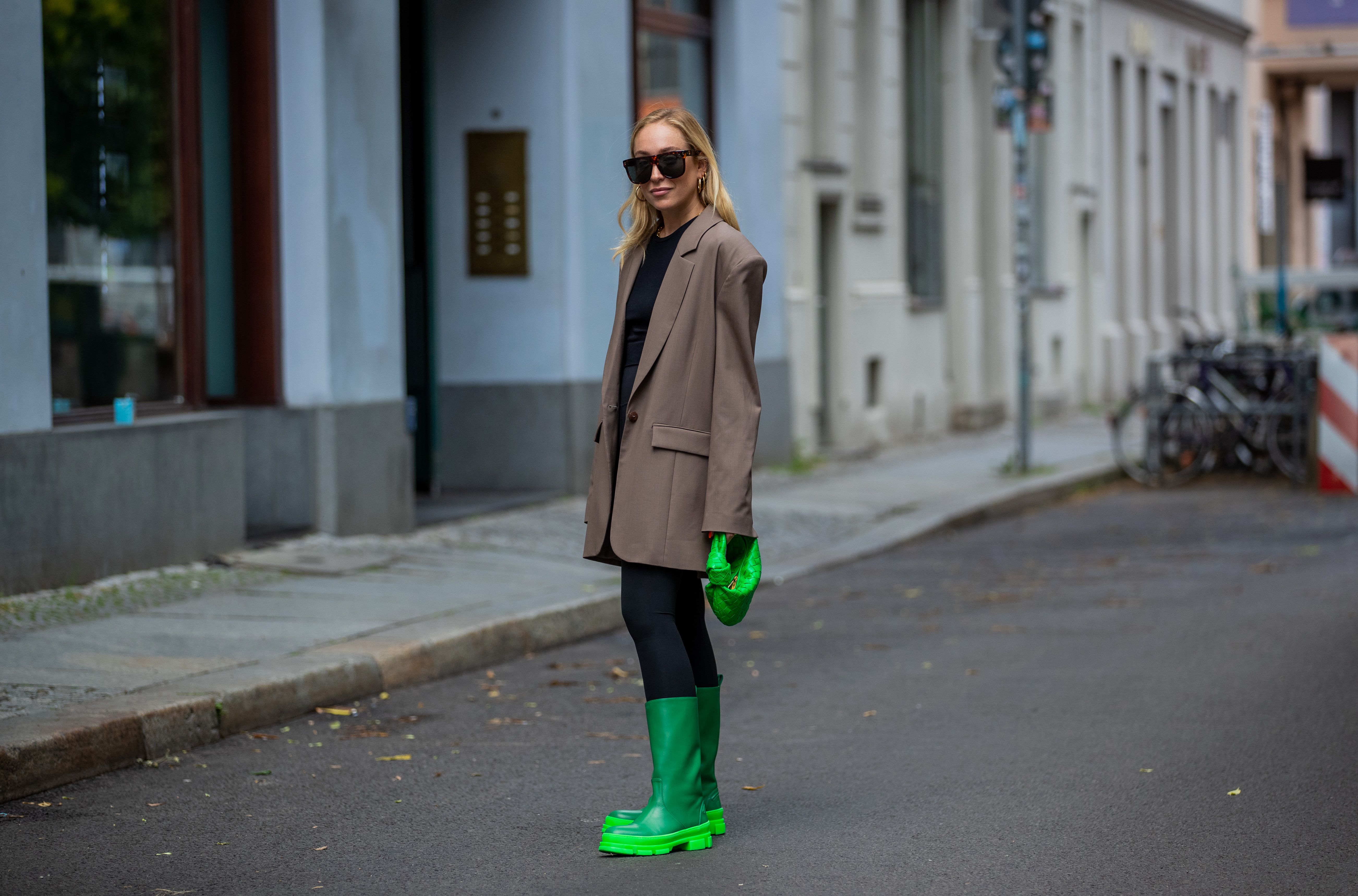 Las botas de agua verdes más virales del invierno Zara