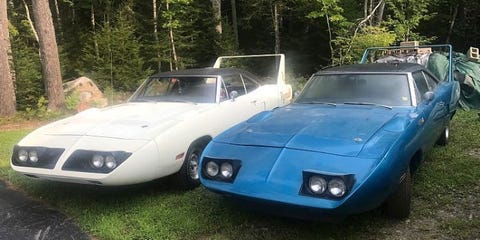 Two Plymouth Superbirds Make For One Hell Of A Barn Find