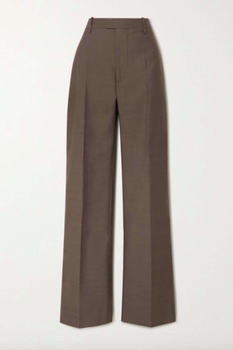 wide leg trousers, bottega veneta