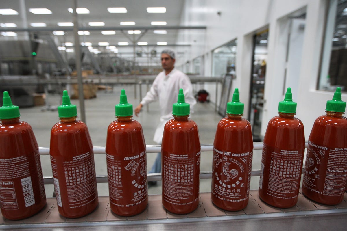 Sriracha Bottles Are Being Recalled In Australia And New Zealand Because They Could Explode