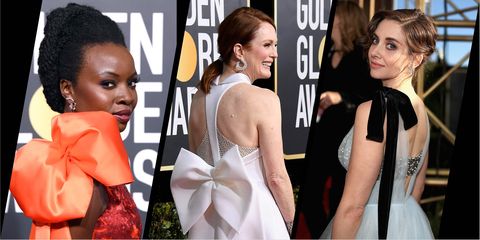 Bows at the Golden Globes