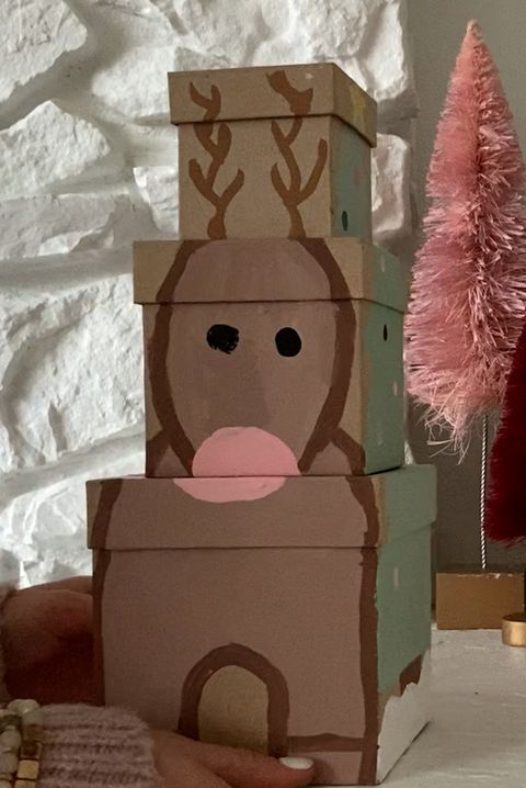 reindeer gift box