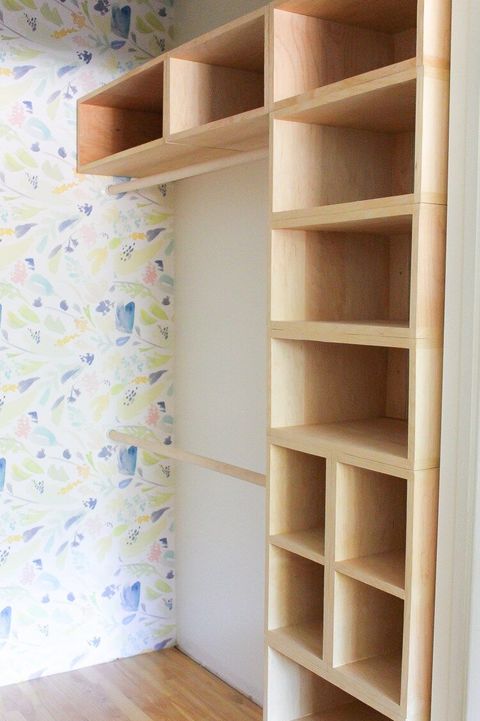 21 Diy Closet Organization Ideas Best, How To Make Simple Closet Shelves