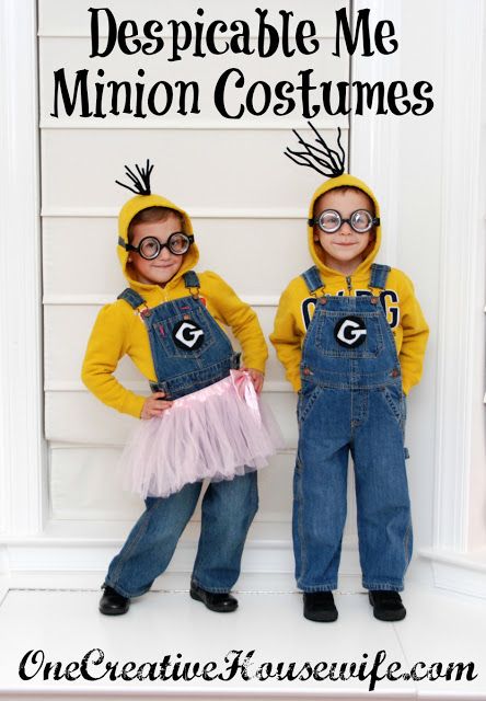 minion costume for girls