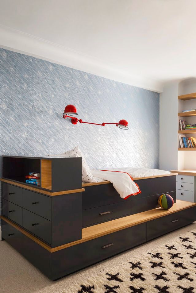 boys bedroom interior