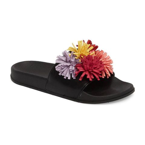 11 Best Pom Pom Shoes for Summer 2018 - Stylish Pom Pom Sandals & Heels