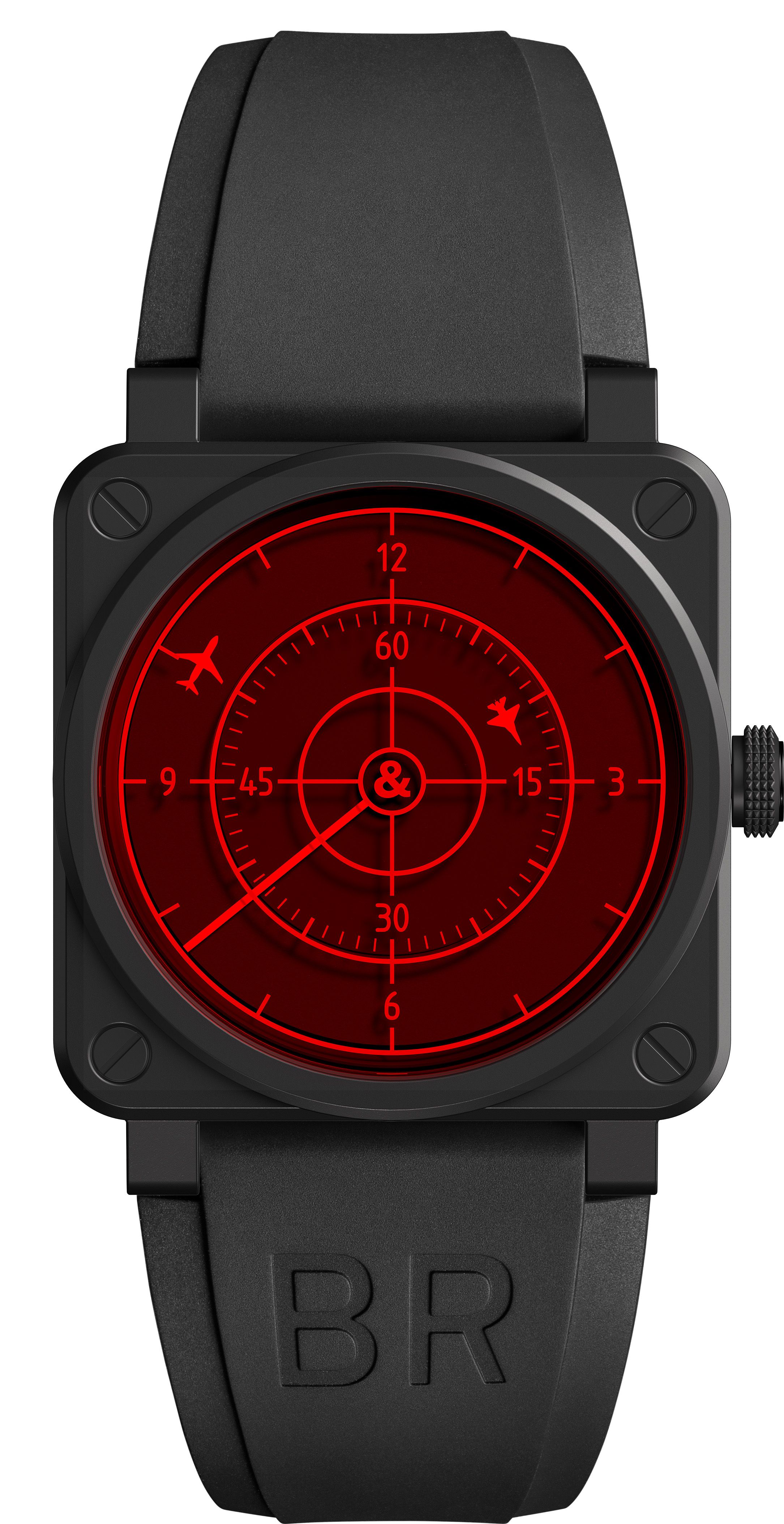 Bell & Ross br 03-92 Red Radar Ceramic