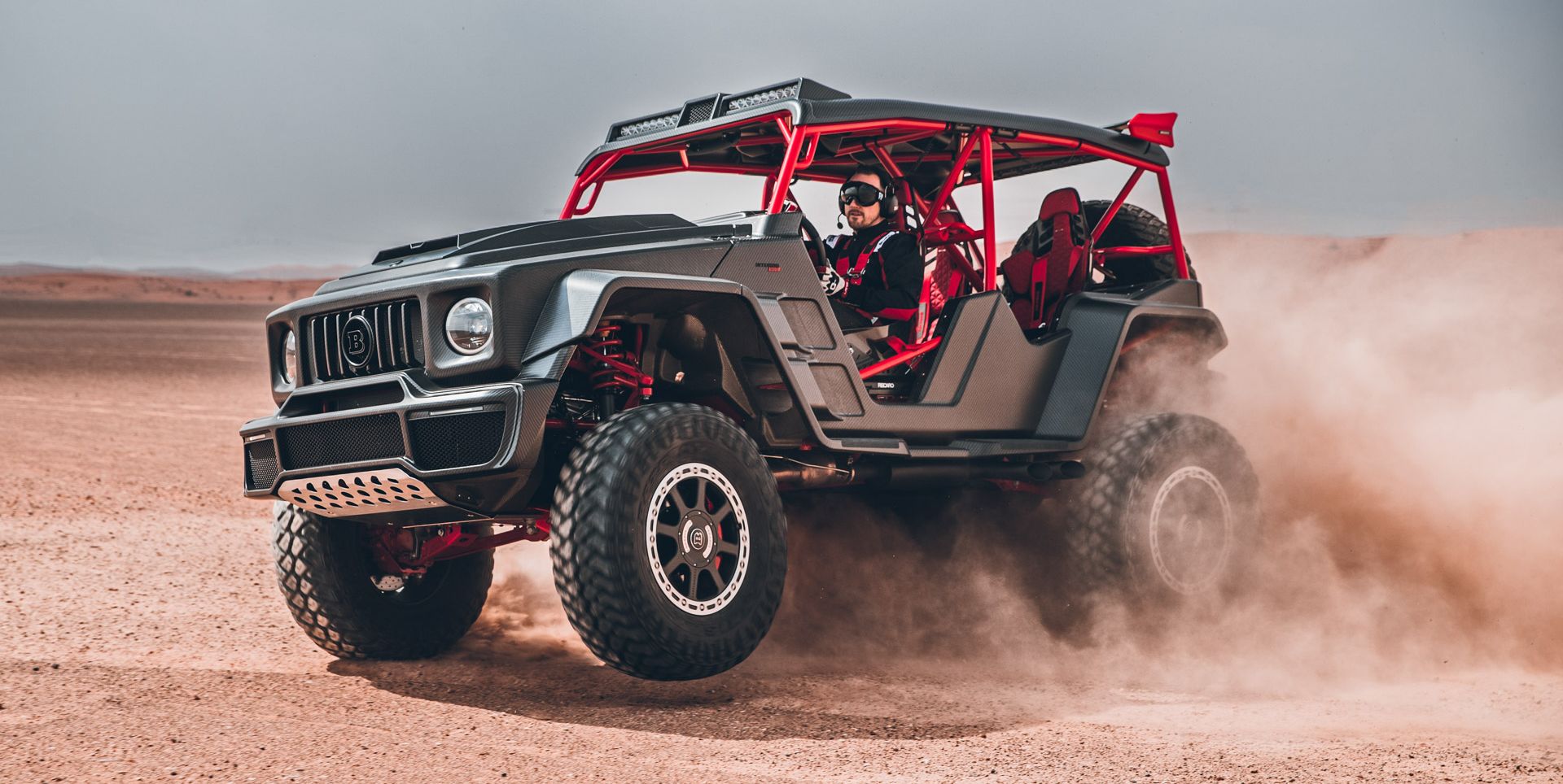 The Brabus 900 Crawler Is a 900-HP Dune Buggy for the Unhinged