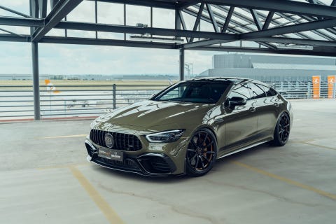 Brabus Y Fostla Llevan Al Mercedes Amg Gt 63 S A Los 800 Cv