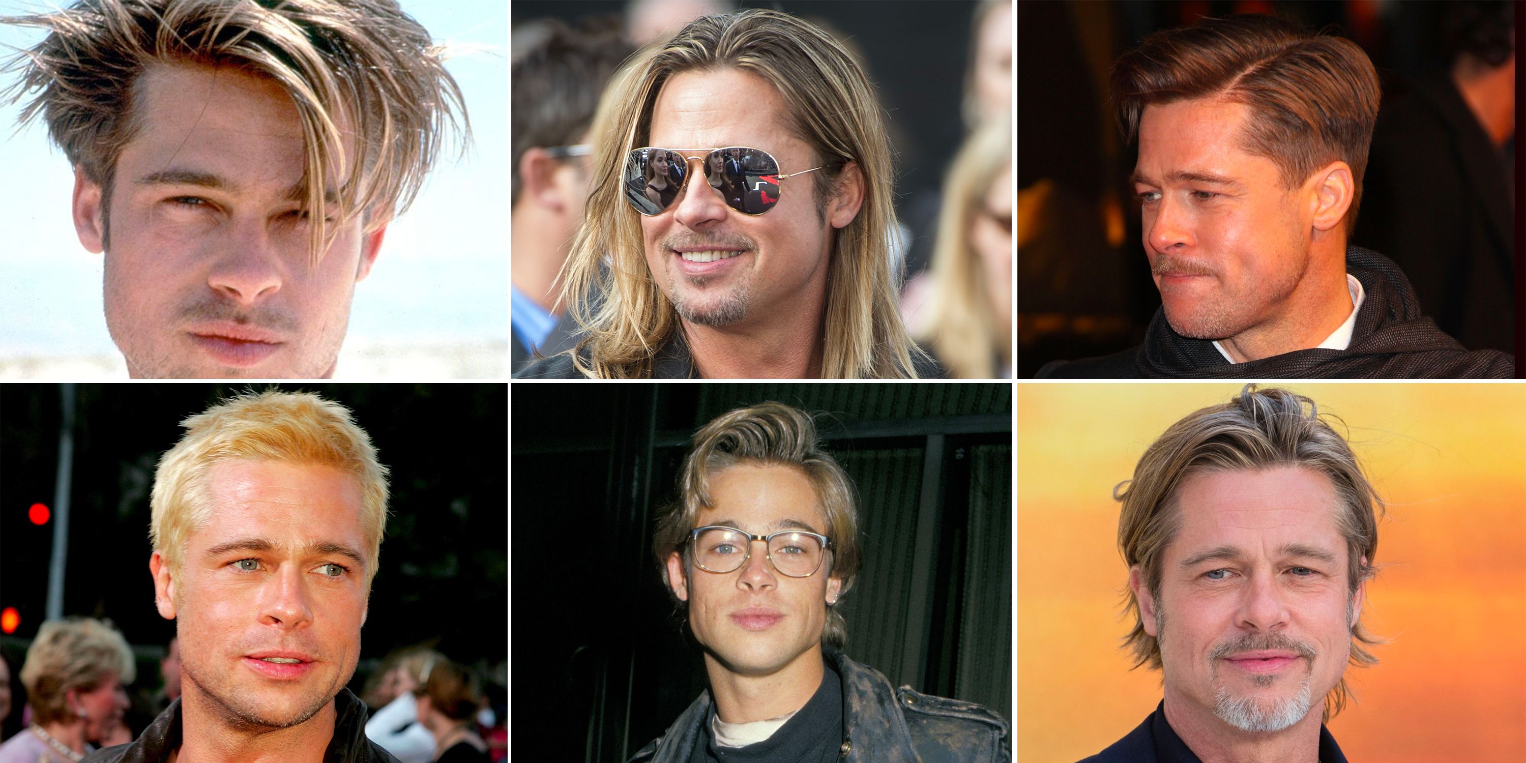 Brad Pitt en cinco cortes de pelo que marcan tendencia en 2020