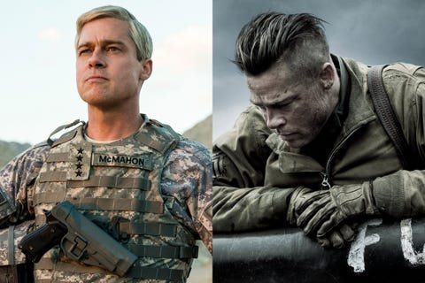 brad pitt movie war hearts of steel war machine