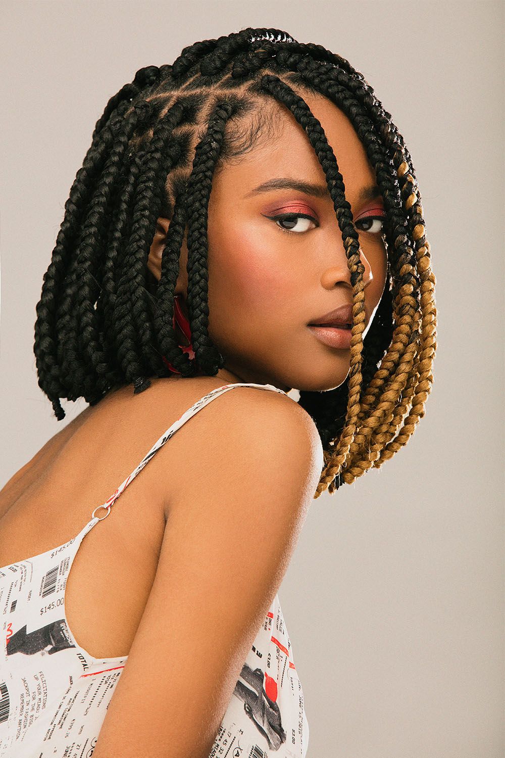 Featured image of post Neck Length Braided Bob Hairstyles / Find bobs with bangs, curly, layered, weave, wavy, and more bob hairstyle inspirations!