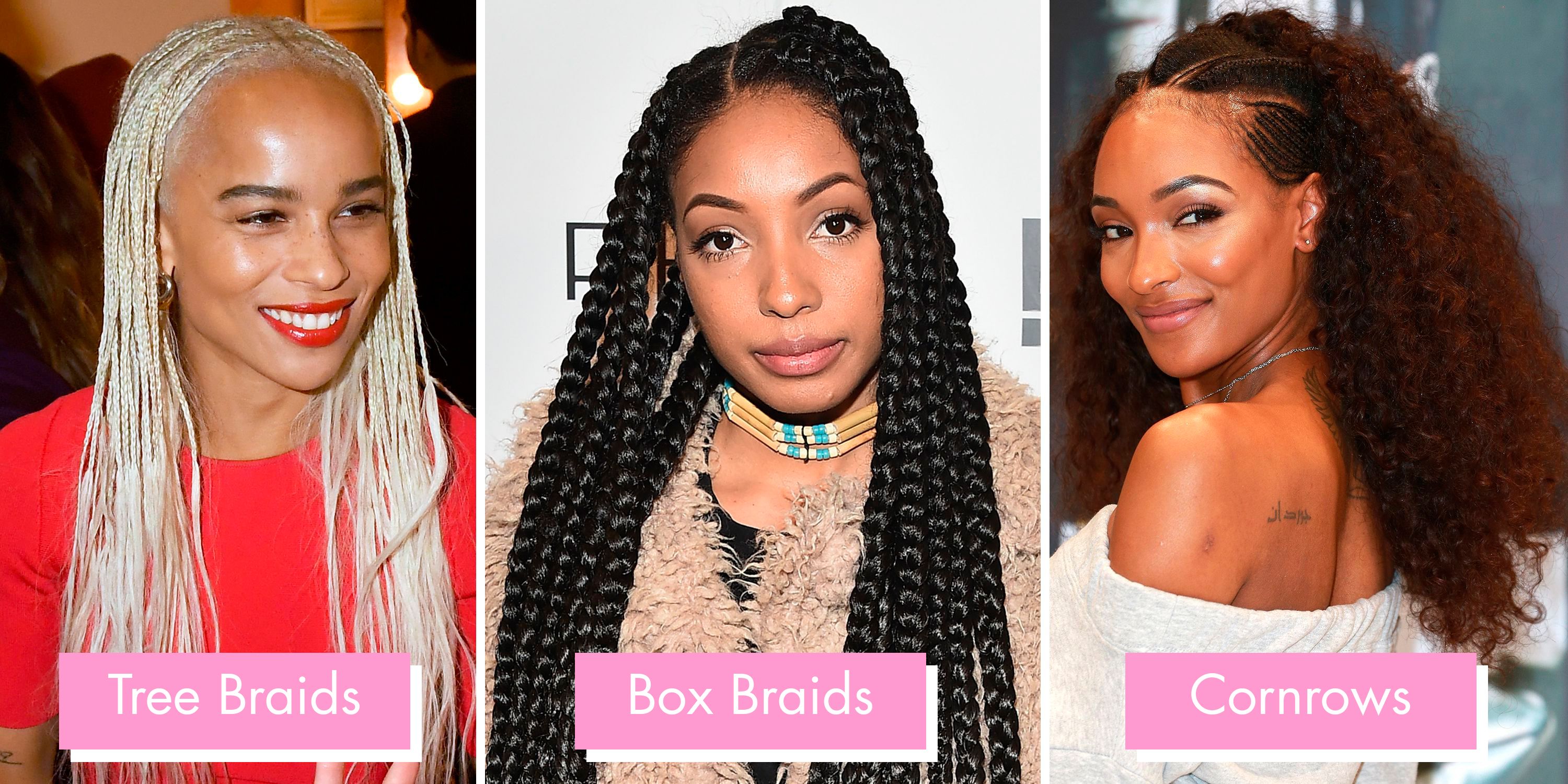 Box Braids Length Chart