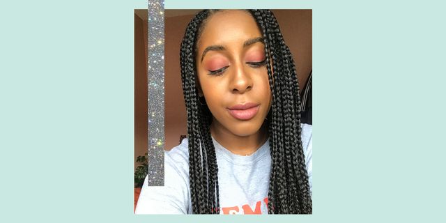 how to braid natural hair with extensions