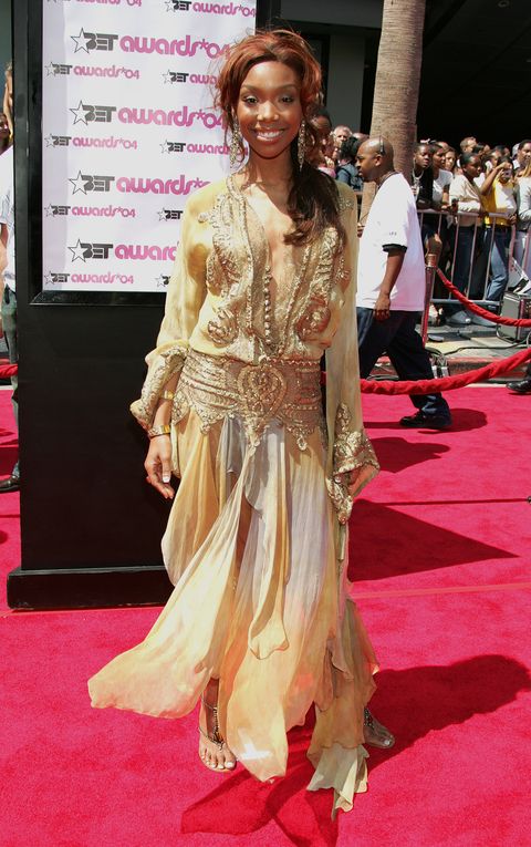 brandy   4th annual bet awards   arrivals
