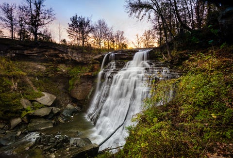 Brandywine Falls in Cuyahoga Valley National Park