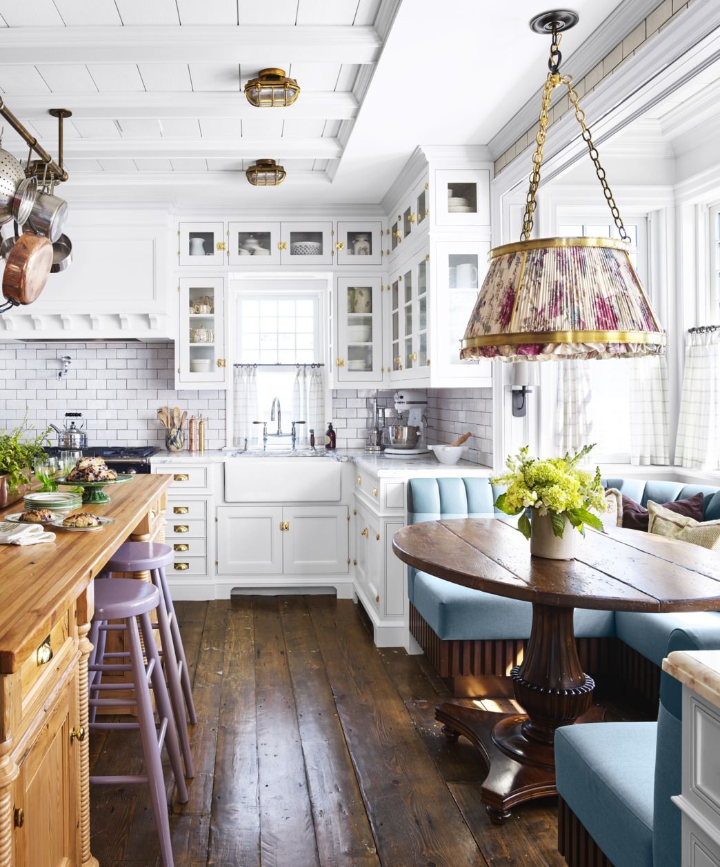 kitchen and breakfast nook