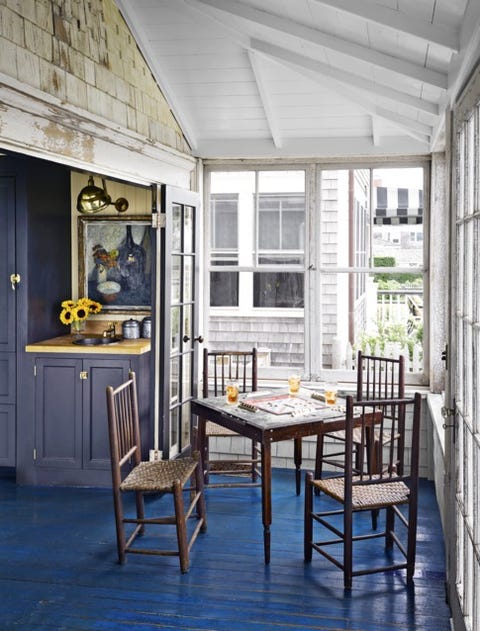 breakfast nook ideas three season porch