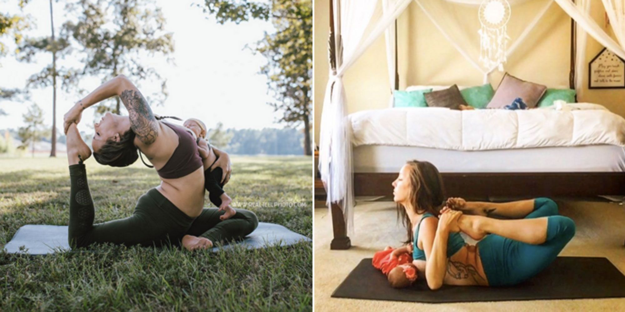 Image result for People Love This Mom Who Breastfeeds While Doing Insanely Advanced Yoga