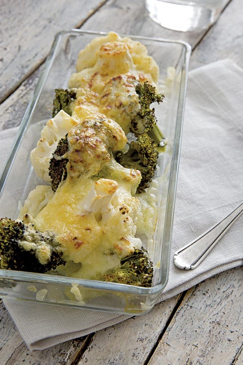 Brócoli y coliflor gratinados brócoli y coliflor gratinados