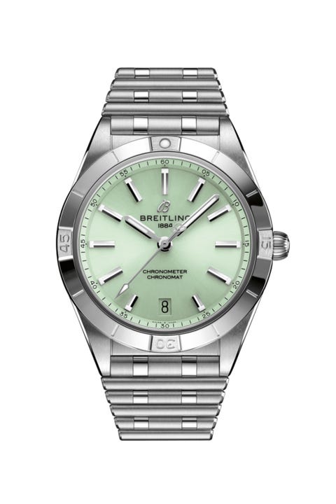 breitling a10380101l1a1
chronomat automatic 36
stainless steel green