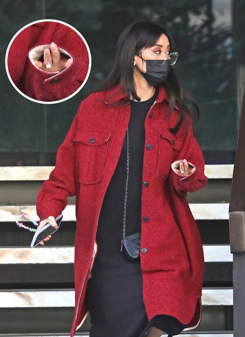 Brenda Song with her engagement ring brenda song with her engagement ring