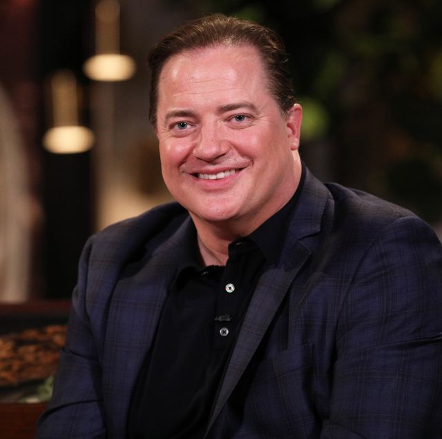 brendan fraser guest appearance on set of busy tonight