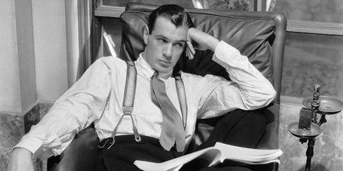 Sitting, Black-and-white, Forehead, Photography, White-collar worker, Monochrome photography, Monochrome, Muscle, Suit, Style, 
