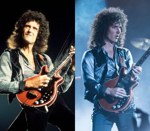 Bohemian Rhapsody Cast vs. Real Life Queen Band Members in Photos