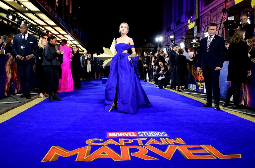Brie Larson deslumbra en la premiere de 'Capitana Marvel' - películas de  Superhéores