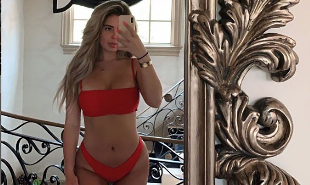 Brielle Biermann Credits Intermittent Fasting For Red Bikini