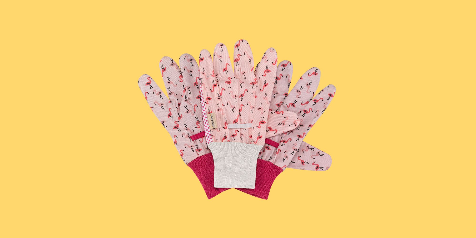 flamingo gardening gloves