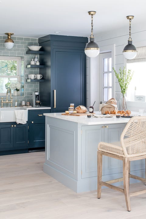 15 Blue Kitchen Design Ideas - Blue Kitchen Walls