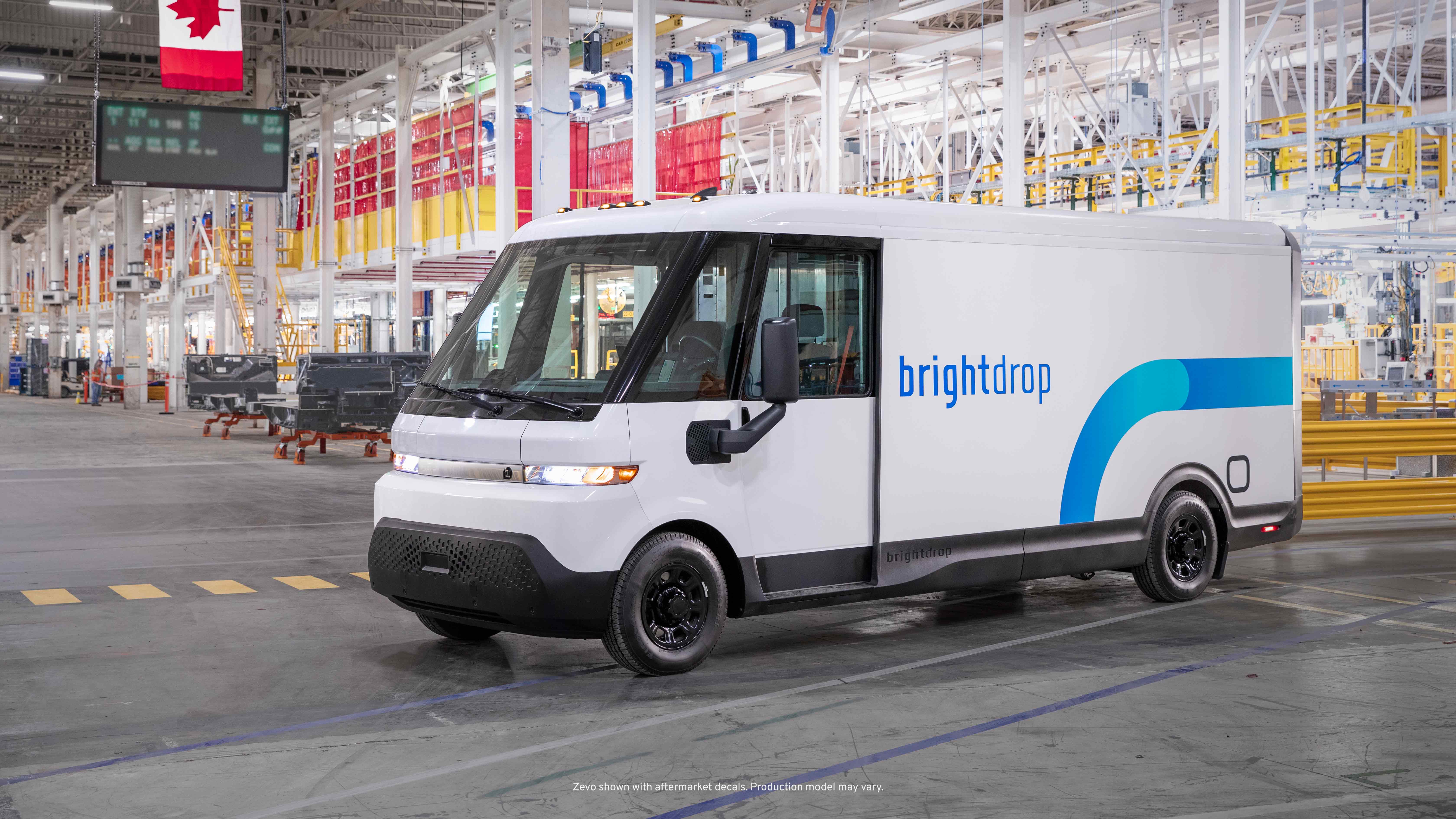 BrightDrop Begins Mass Production of Its EV Vans