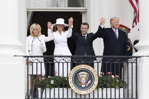 Brigitte Macron says Melania Trump is 